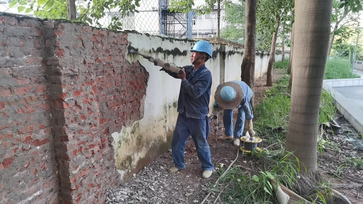 番禺又有一墻繪出圈，廣東建發(fā)公司又一愛心支持